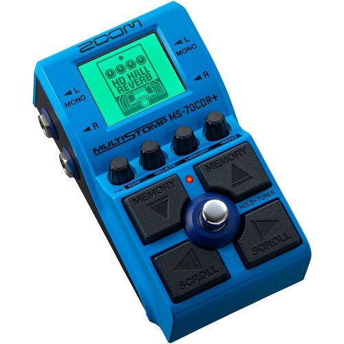 Zoom MS-70CDR+ MultiStomp Efekt Pedalı (Chorus / Delay / Reverb)