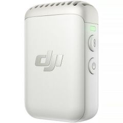 DJI Mic 2 Transmitter Dahili Mikrofonlu Kaydedici (Platinum White)