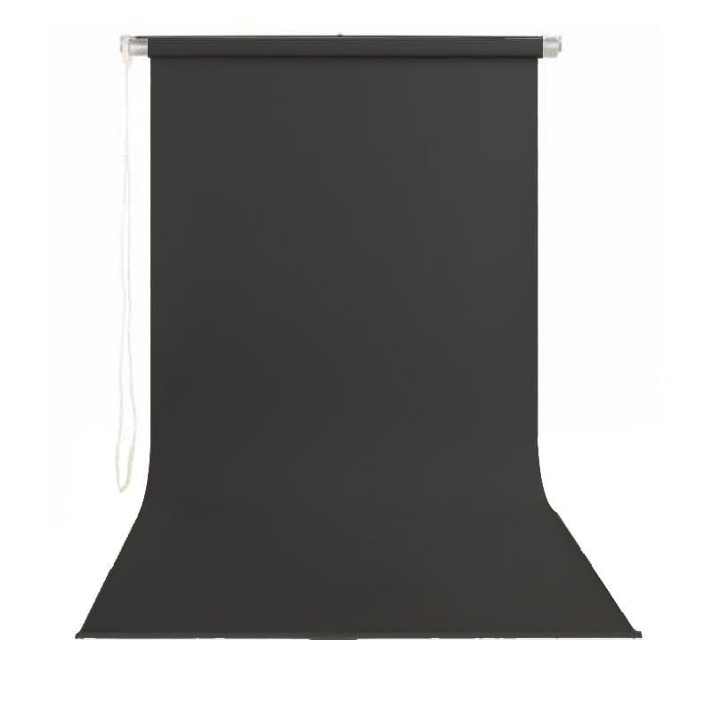 Stil Fon 145cm x 200cm Sonsuz Siyah Fon Perdesi Seti