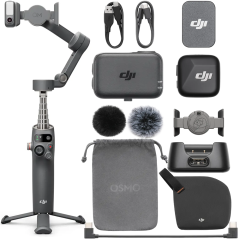 DJI Osmo Mobile 7P Vlog Combo (DJI Mic Mini Transmitter Infinity Black)