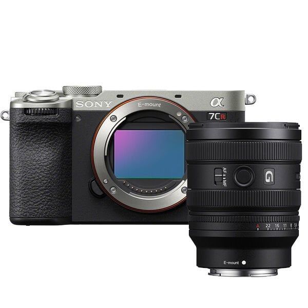 Sony A7CR Body + Sony FE 24-50mm f/2.8 G Lens (Silver)