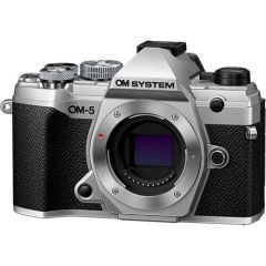 Olympus OM System OM-5 Aynasız Fotoğraf Makinesi (Silver)