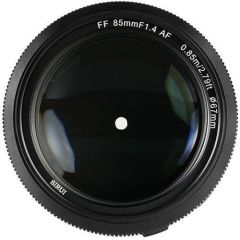 Sirui Aurora 85mm f/1.4 Lens (Nikon Z) + UV ve Black Mist 1/4 filtre hediyeli