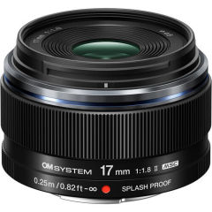 OM SYSTEM M.Zuiko Digital 17mm f/1.8 II Lens