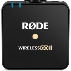 Rode Wireless GO II 2 Kişilk Kablosuz Mikrofon Sistemi (Black)
