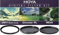 Hoya 82mm Dijital Filtre Seti 2 (ND-UV-Polarize)