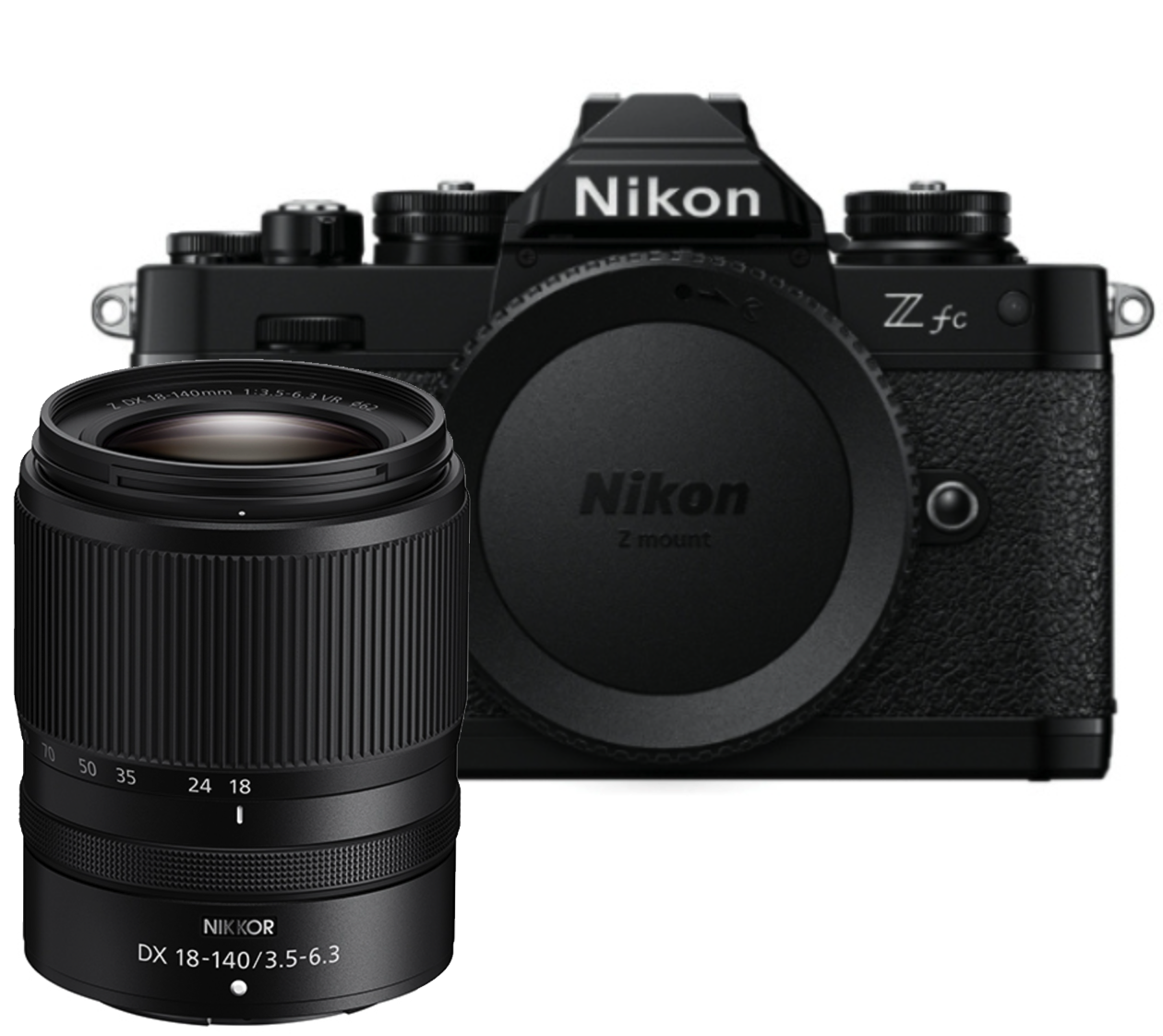 Nikon Z fc 18-140mm Lens (Black) 3500 TL Geri Ödeme