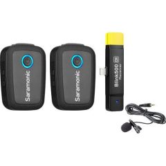 Saramonic Blink 500 B4 iOS Cihazları için 2 Kişilik Kablosuz Yaka Mikrofonu Sistemi