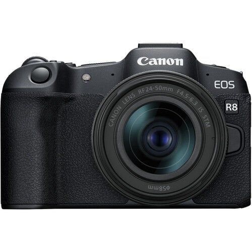 Canon EOS R8 + RF 24-50mm f/4.5-6.3 IS STM Lens