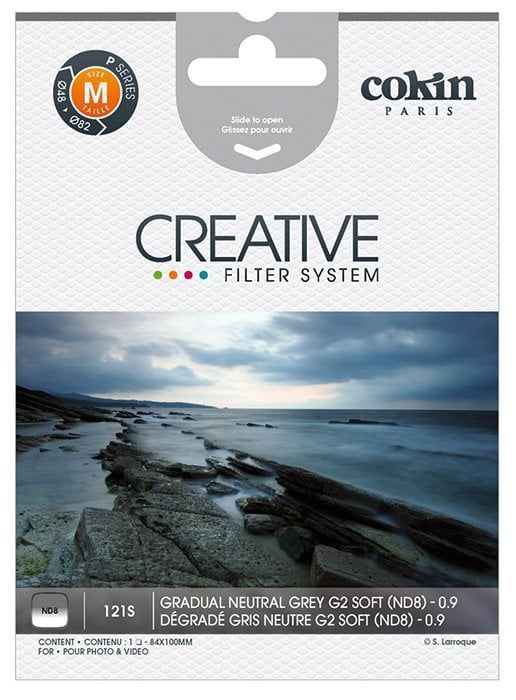 Cokin Graduated Neutral Density Grey G2 Soft (ND8) (0.9) P121 S