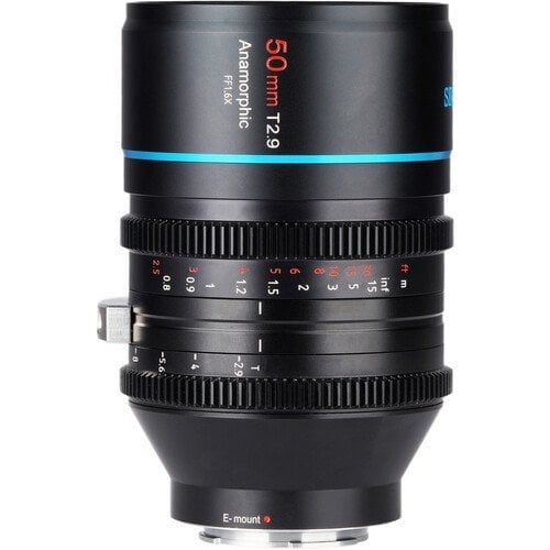 Sirui 50mm T2.9 Full Frame Anamorphic Lens (Sony E)