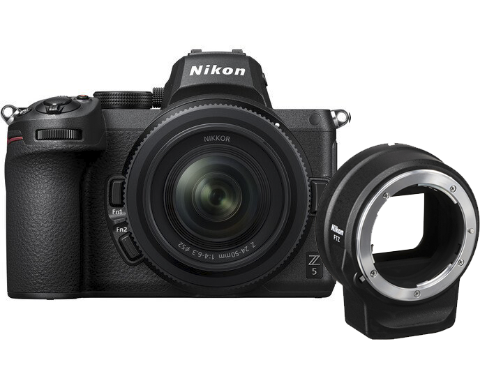 Nikon Z5 24-50mm Lens + FTZ II Adaptör (7000 TL Geri Ödeme)