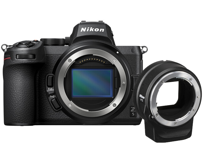 Nikon Z5 Body + Nikon FTZ II Mount Adaptör (7000 TL Geri Ödeme)