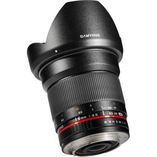 Samyang 16mm f/2.0 ED AS UMC CS Lens (Sony E)