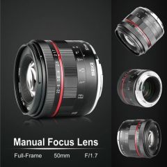 Meike MK-50mm f/1.7 Lens (Micro Four Thirds)