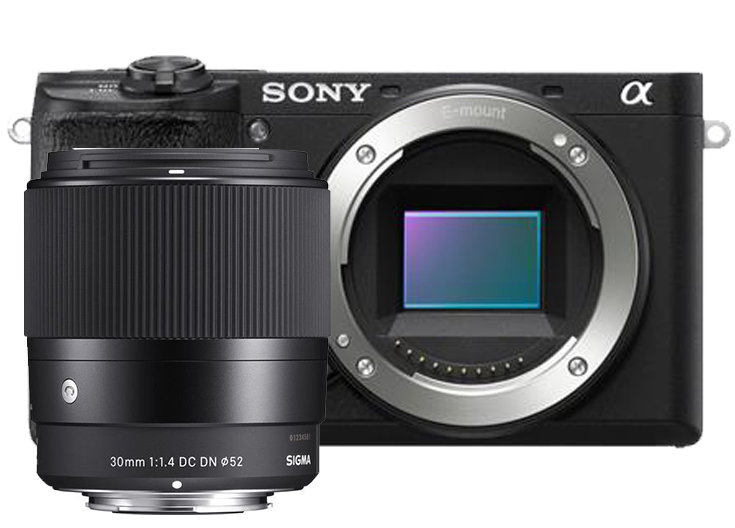 Sony A6600 + Sigma 30mm F1.4 Lens