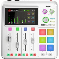RODE RODECaster Duo Entegre Ses Prodüksiyon Stüdyosu (Beyaz)