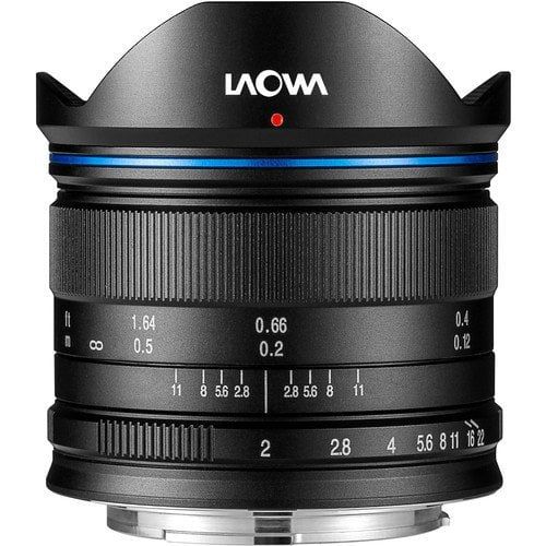 Laowa 7.5mm f/2 MFT Lens(Standard Siyah)