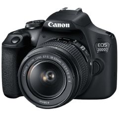 Canon EOS 2000D EF-S 18-55mm f/3.5-5.6 IS II Lensli Fotoğraf Makinesi