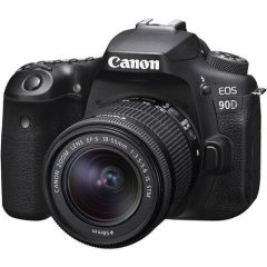 Canon EOS 90D 18-55mm IS STM Lensli Fotoğraf Makinesi