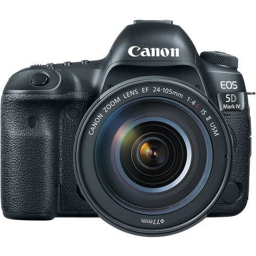 Canon EOS 5D Mark IV 24-105mm f/4L IS II USM Lensli Fotoğraf Makinesi