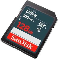 SanDisk 128GB Ultra SDXC UHS-I Hafıza Kartı