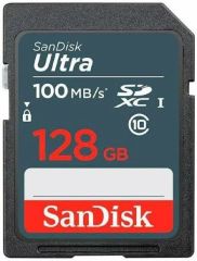 SanDisk 128GB Ultra SDXC UHS-I Hafıza Kartı