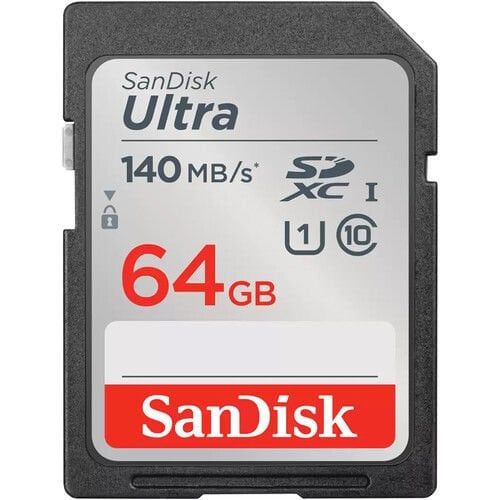 SanDisk 64GB Ultra UHS-I SDXC Hafıza Kartı