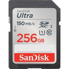 SanDisk 256GB Ultra UHS-I SDXC Hafıza Kartı