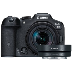 Canon EOS R7 18-150mm Lens + EF-EOS R Adaptör