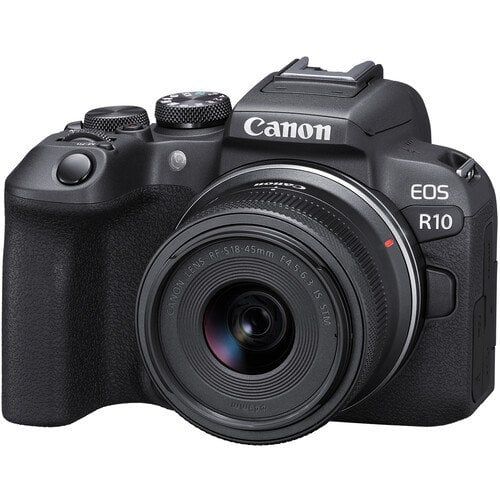 Canon EOS R10 18-45mm Lensli Aynasız Fotoğraf Makinesi