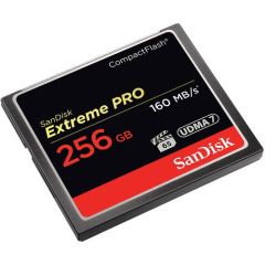 SanDisk 256GB Extreme Pro CompactFlash 160MB/sn Hafıza Kartı