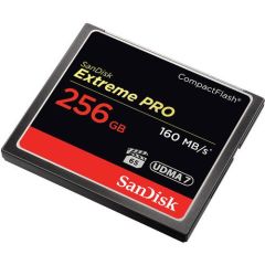 SanDisk 256GB Extreme Pro CompactFlash 160MB/sn Hafıza Kartı
