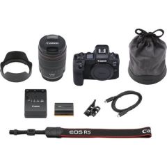 Canon EOS R5 RF 24-105mm f/4L + BG-R10 Grip
