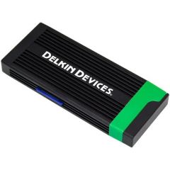 Delkin Devices USB 3.2 CFexpress Type B ve SD UHS-II Hafıza Kartı Okuyucu (DDREADER-56)