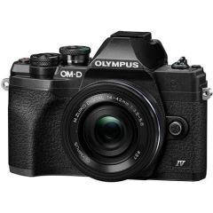 Olympus E-M10 Mark IV 14-42mm Lensli Kit (Black)