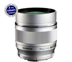 Olympus 75mm f/1.8 Lens Silver
