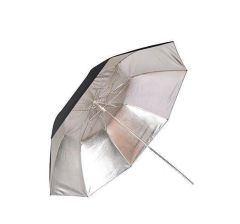 SYYD 130cm Derin Siyah/Gümüş Şemsiye