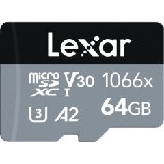 Lexar 64GB microSDXC 160MB/sn 1066x 4K Class 10 Hafıza Kartı