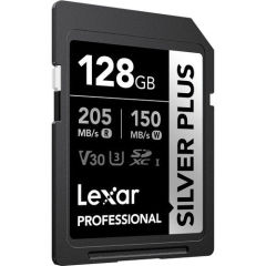 Lexar 128GB Professional SILVER PLUS UHS-I SDXC Hafıza Kartı