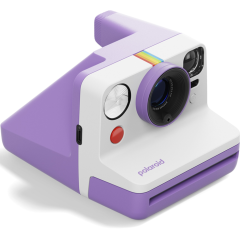 Polaroid Now Gen 3 i-Type Instant Kamera (Purple) + 8'li Color Film Bundle