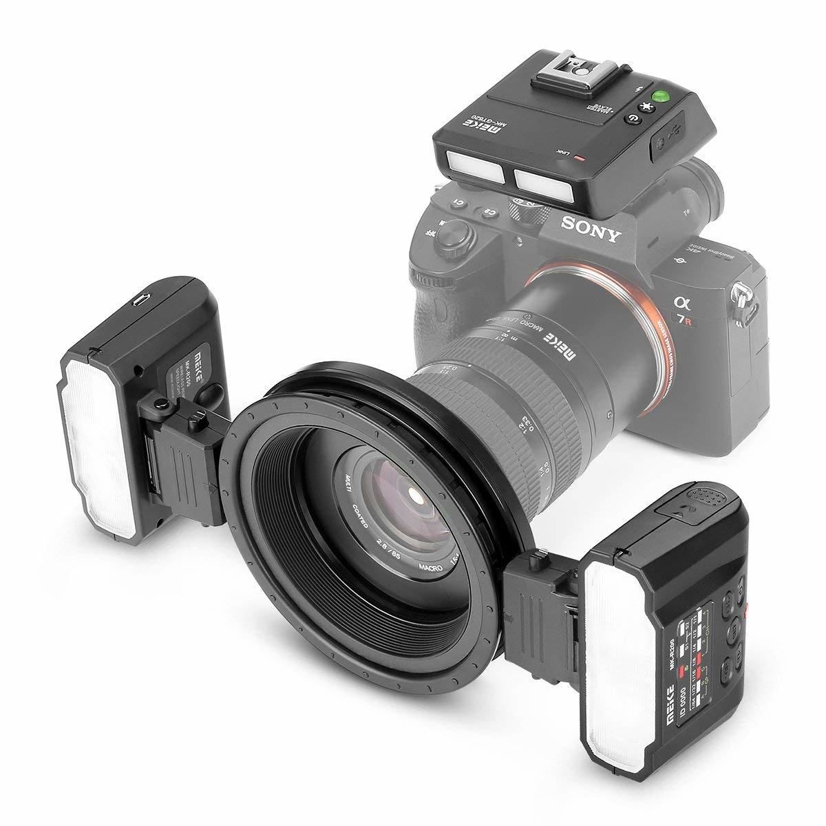 Meike MK-MT24IIS Macro Twin Light Flaş (Sony)