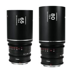 Laowa Nanomorph S35 Prime 2-Lens Bundle  (65mm,80mm) (Silver) NEW ARRI PL/CANON EF