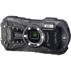 Ricoh WG-70 Sualtı Fotoğraf Makinesi (Siyah)