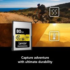 Lexar 80GB Professional CFexpress Type A GOLD Serisi Hafıza Kartı