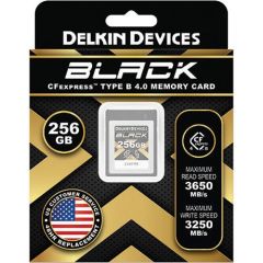 Delkin Devices 256GB BLACK 4.0 CFexpress Type B Hafıza Kartı