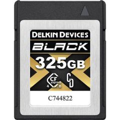 Delkin Devices 325GB BLACK 4.0 CFexpress Type B Hafıza Kartı