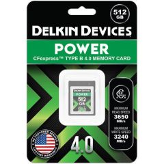 Delkin Devices 512GB POWER 4.0 CFexpress Type B Hafıza Kartı