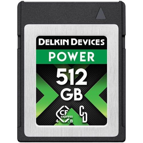 Delkin Devices 512GB POWER 4.0 CFexpress Type B Hafıza Kartı