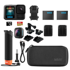 GoPro HERO 13 Black Motosiklet Bundle + 128GB MicroSD